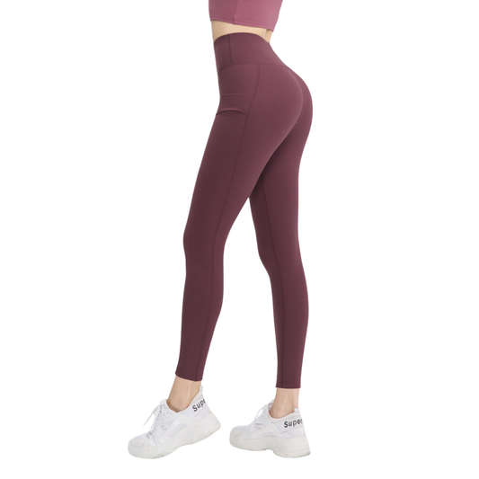 High-Waist Leggings with Pockets