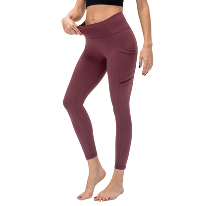 High-Rise Workout Leggings with Multi Pockets