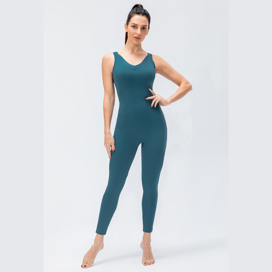 Sleeveless Bodycon Jumpsuit