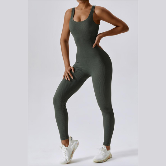 Sleeveless Sculpted Bodysuit