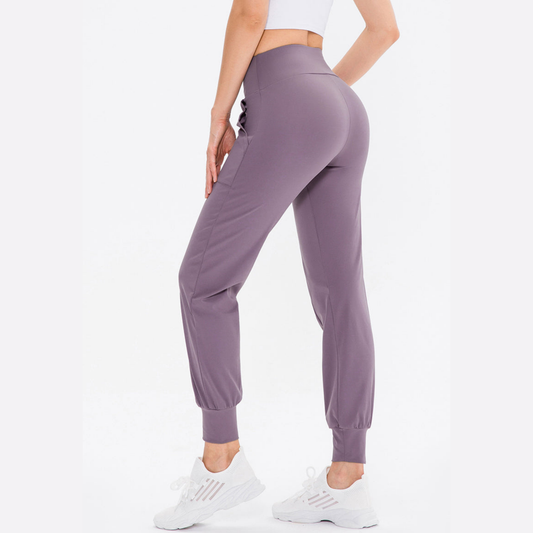 High-Waist Tapered Jogger