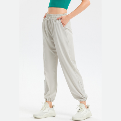 Tapered Jogger Scrub Pants with Adjustable Drawstring