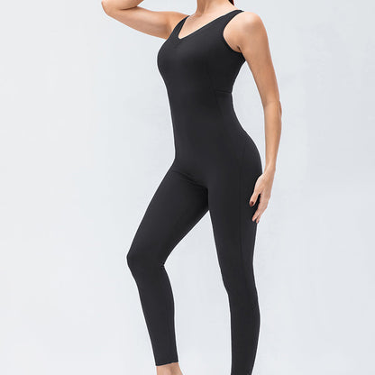 Sleeveless Bodycon Jumpsuit