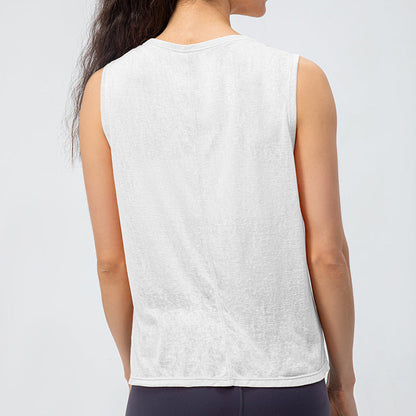 Sleeveless Tank Tops Sheer