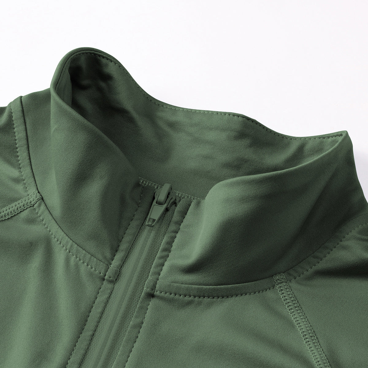 Stand Collar Full Zip Track Jacket