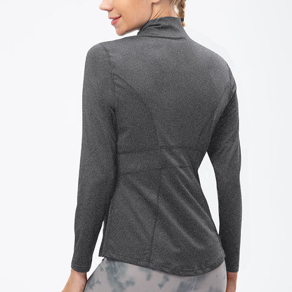 Stand Collar Full Zip Track Jacket