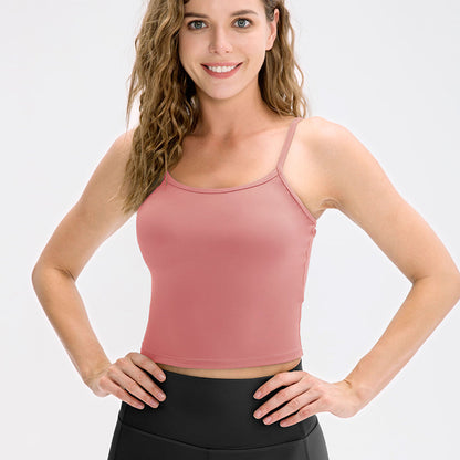 Spaghetti Strap Cropped Camisole