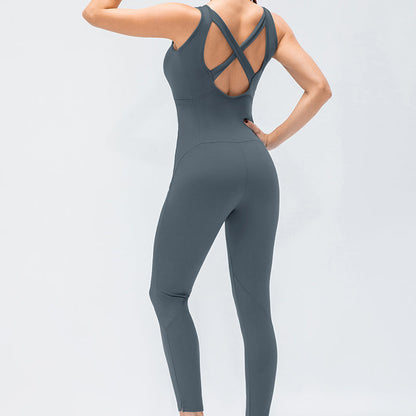 Sleeveless Bodycon Jumpsuit