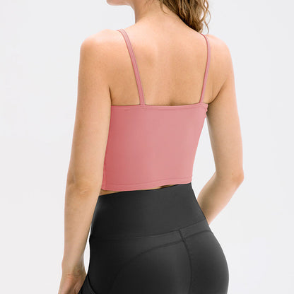 Spaghetti Strap Cropped Camisole