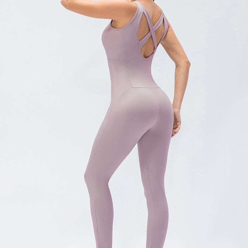Sleeveless Bodycon Jumpsuit