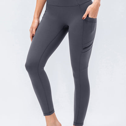 High-Rise Workout Leggings with Multi Pockets