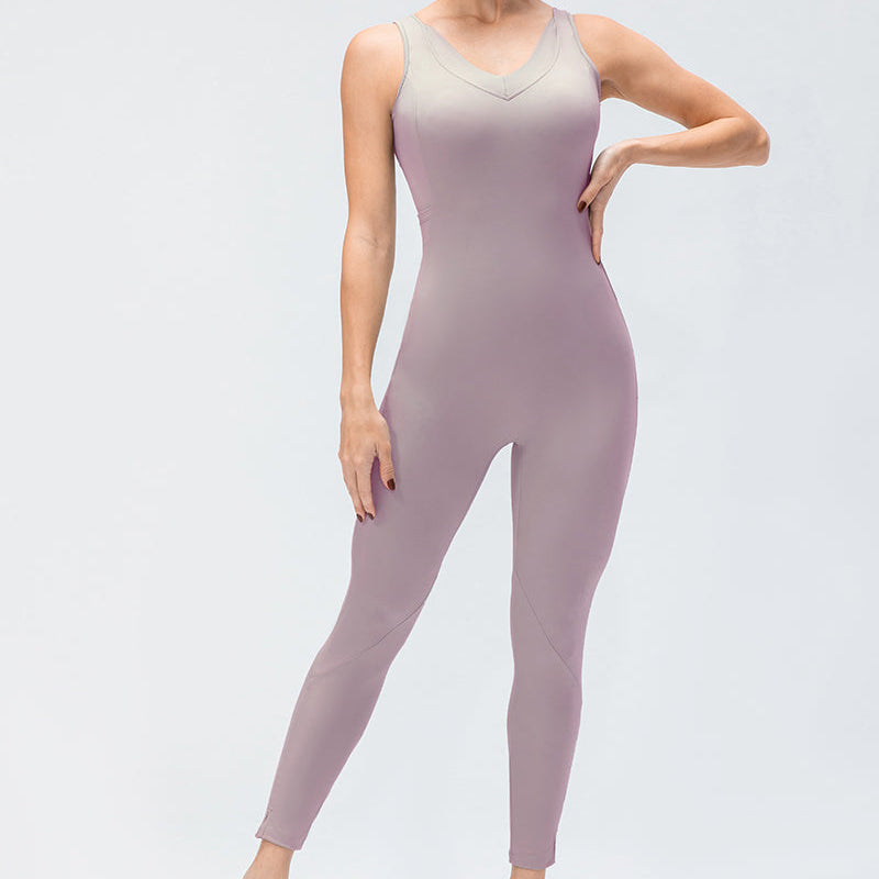 Sleeveless Bodycon Jumpsuit
