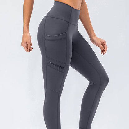 High-Rise Workout Leggings with Multi Pockets