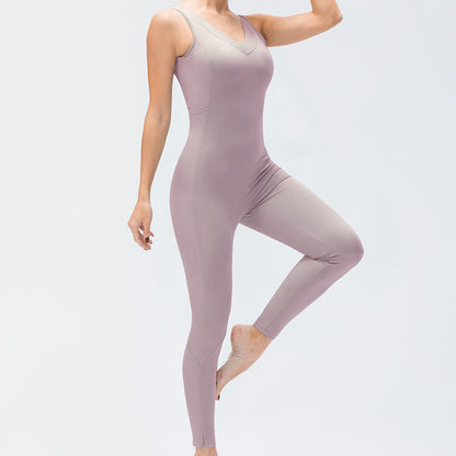 Sleeveless Bodycon Jumpsuit