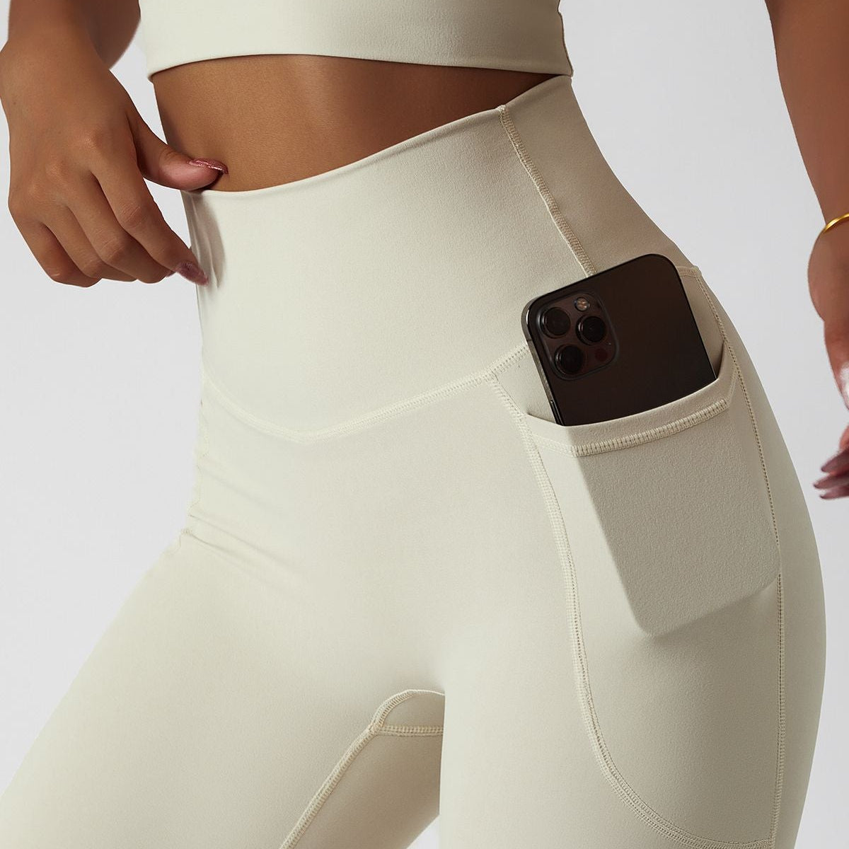 Cloud-Soft Workout Leggings with Pockets