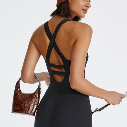 Cross Strappy Onesie