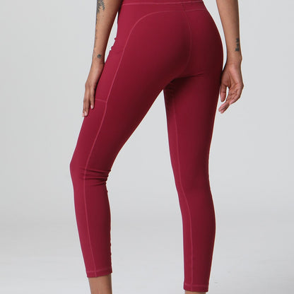 Drawstring High Rise Lounge Leggings with Pockets