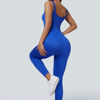 Fitted Seamless Tank Jumpsuits