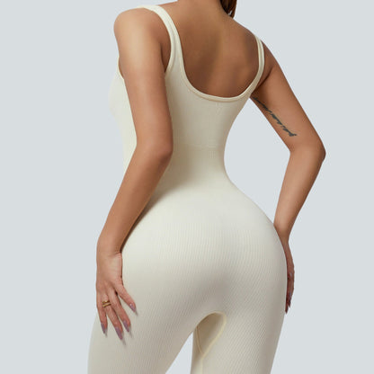 Fitted Seamless Tank Jumpsuits