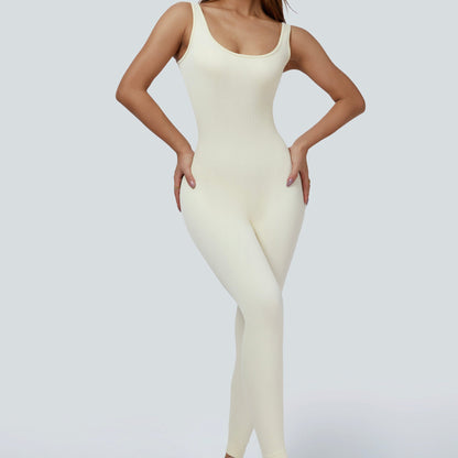 Fitted Seamless Tank Jumpsuits