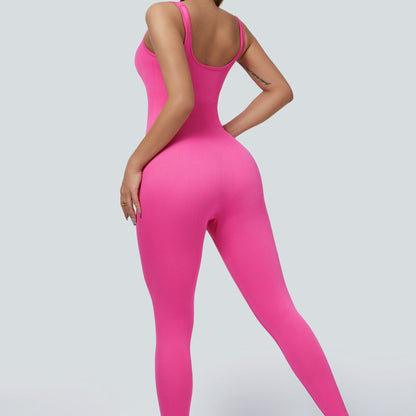Fitted Seamless Tank Jumpsuits
