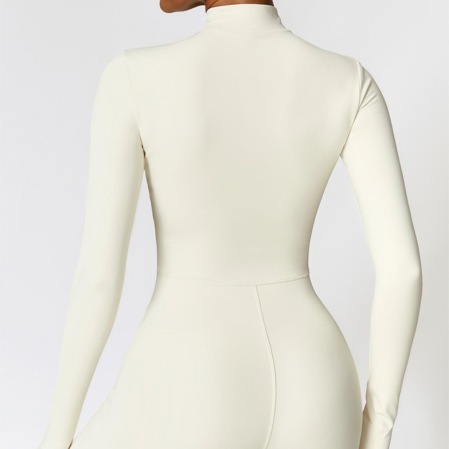 Fleece-Lined Half-Zip Active Jumpsuit