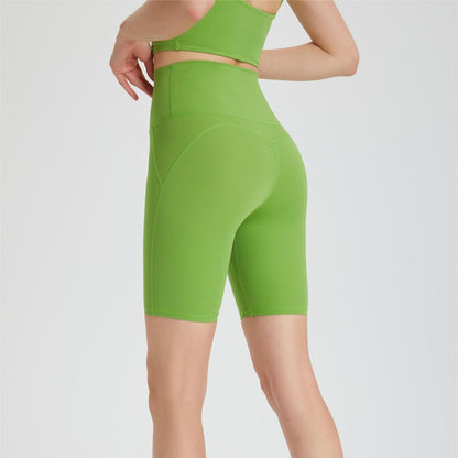 No Front Seam Biker Shorts