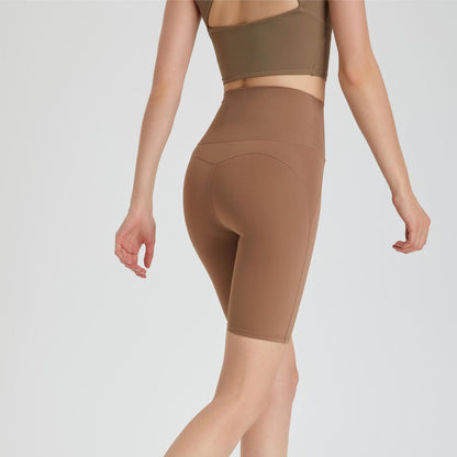 No Front Seam Biker Shorts