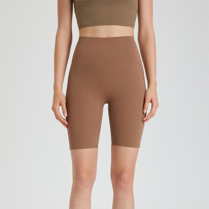 No Front Seam Biker Shorts