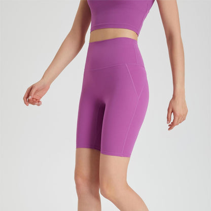 No Front Seam Biker Shorts