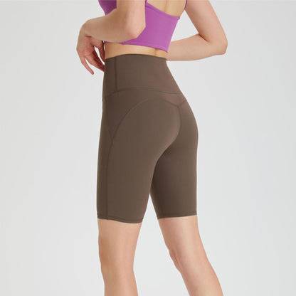 No Front Seam Biker Shorts