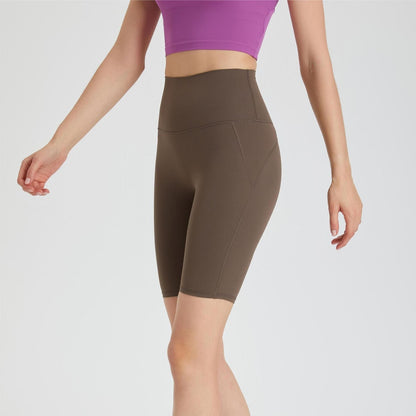 No Front Seam Biker Shorts