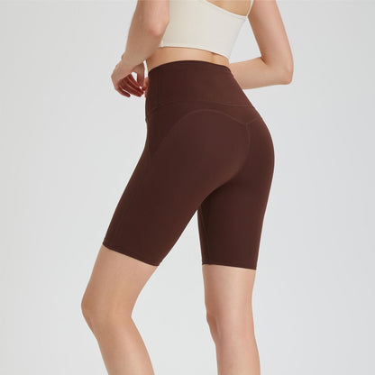 No Front Seam Biker Shorts