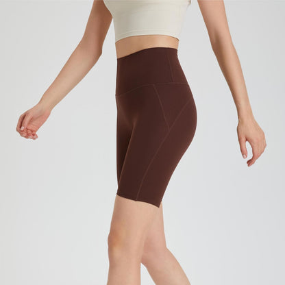 No Front Seam Biker Shorts