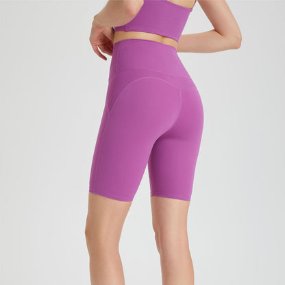 No Front Seam Biker Shorts