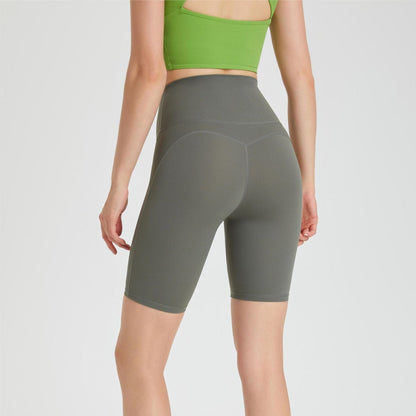 No Front Seam Biker Shorts