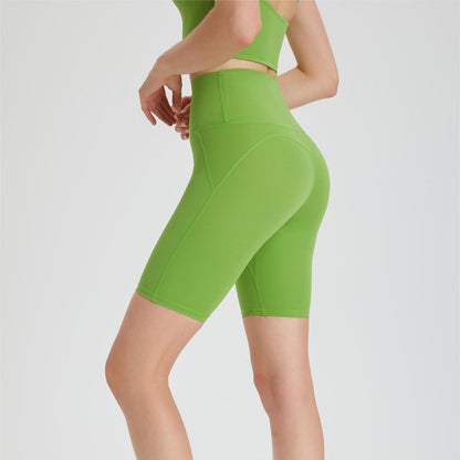 No Front Seam Biker Shorts