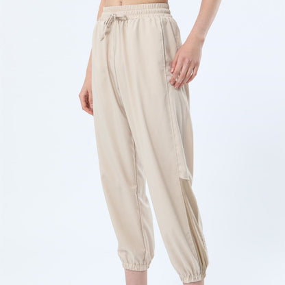 Mesh Panel Jogger Pants