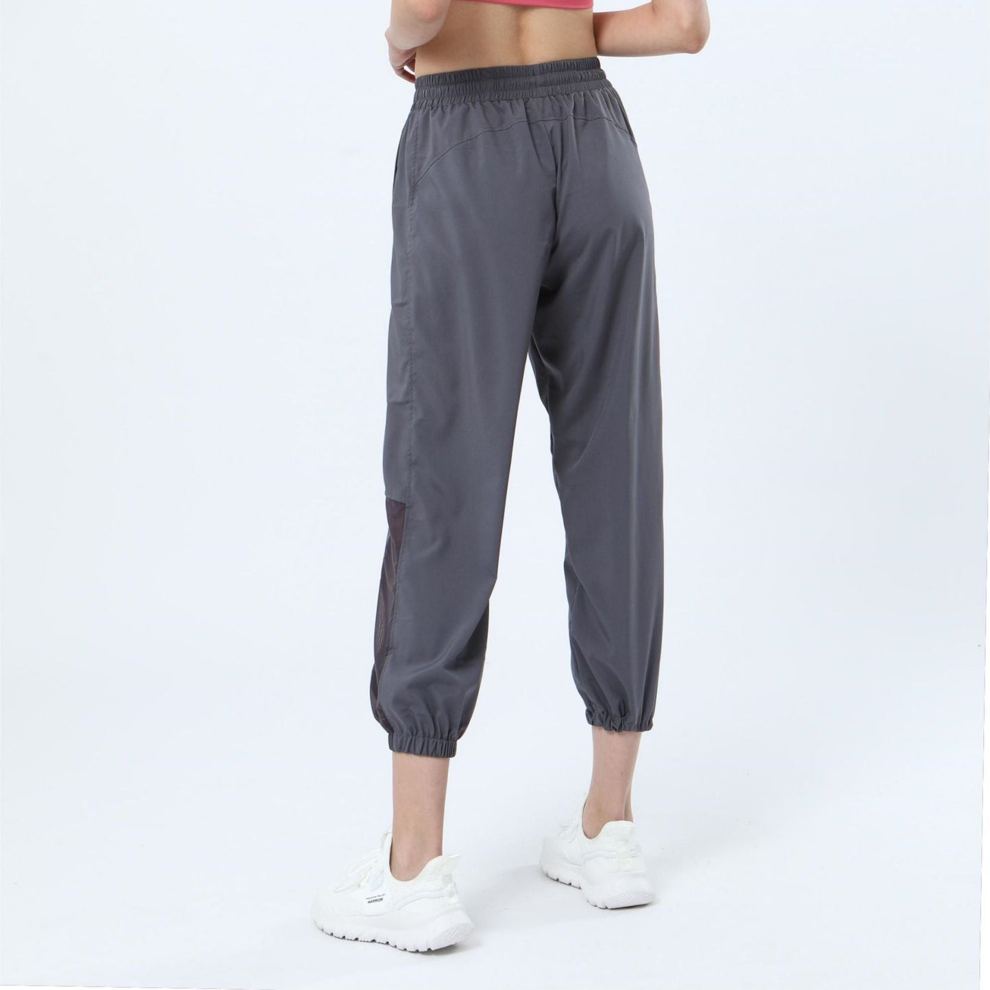 Mesh Panel Jogger Pants