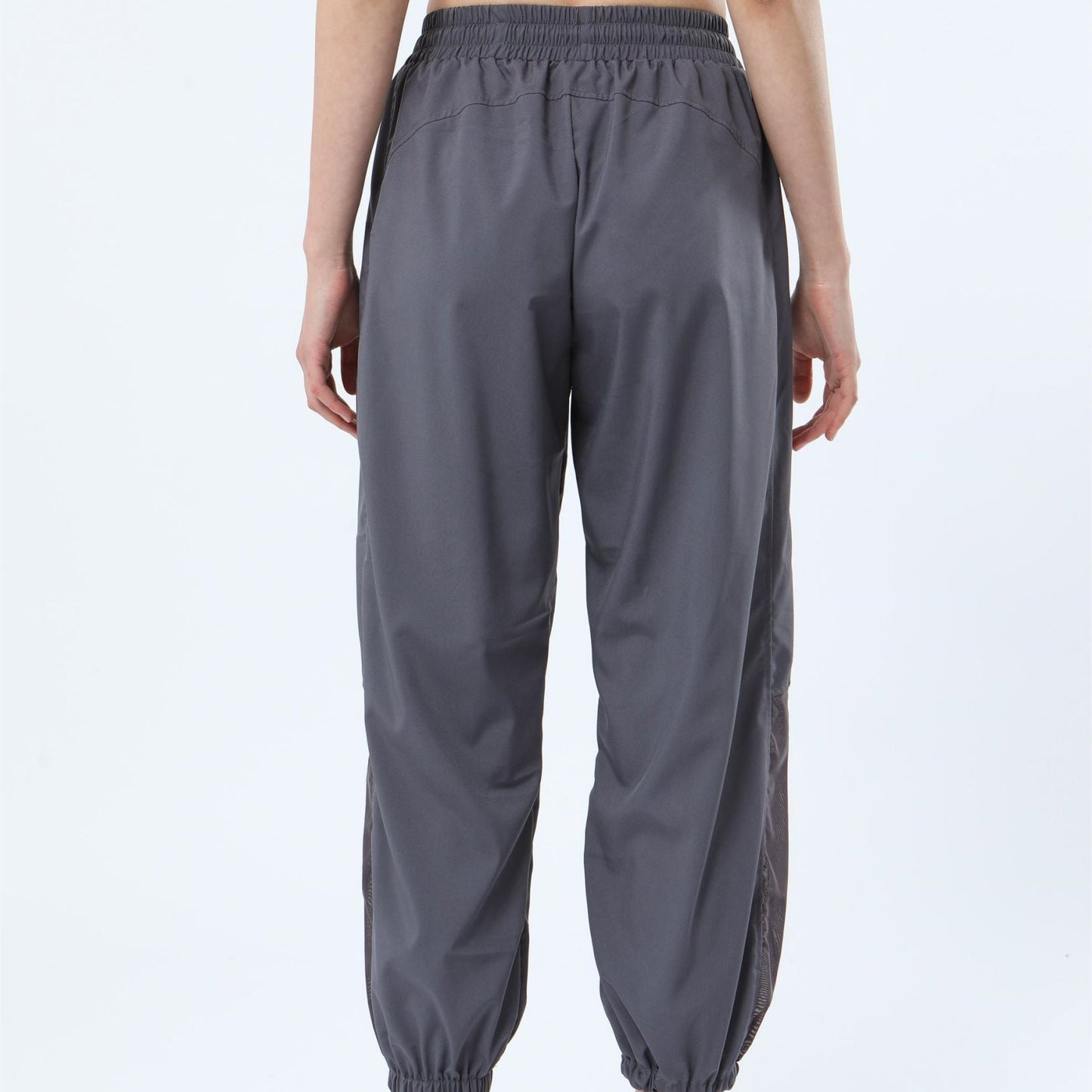Mesh Panel Jogger Pants