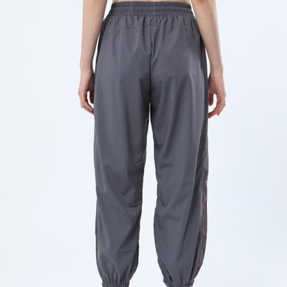 Mesh Panel Jogger Pants