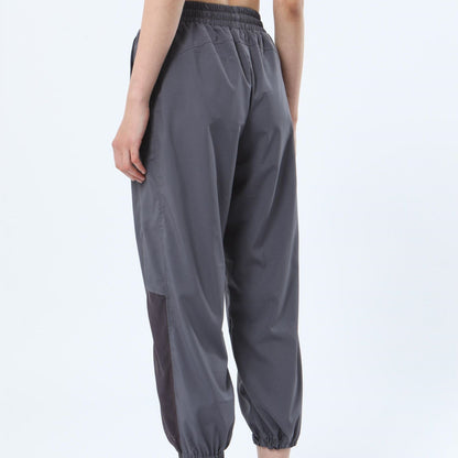 Mesh Panel Jogger Pants