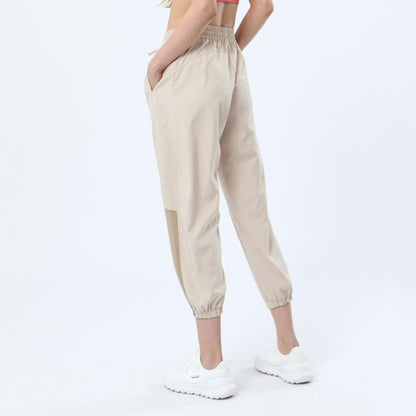 Mesh Panel Jogger Pants