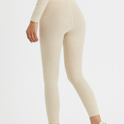 Ribbed Mid-Waist Workout Leggings