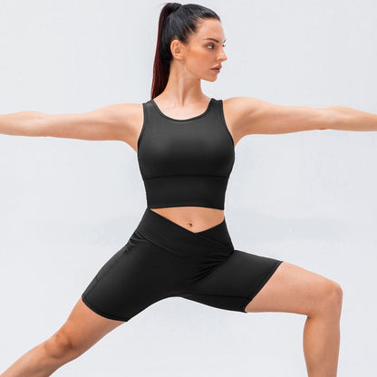 Ribbed Reversible Crop Tank Top