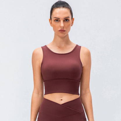 Ribbed Reversible Crop Tank Top