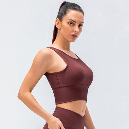 Ribbed Reversible Crop Tank Top
