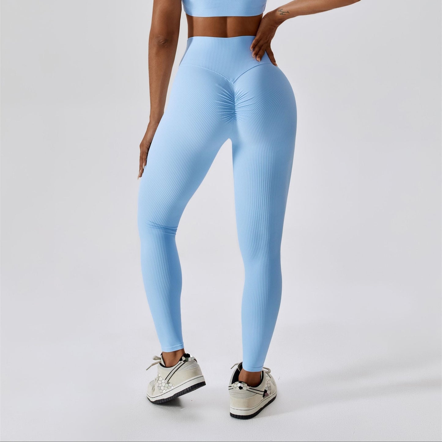 Ribbed Scrunch Butt Leggings
