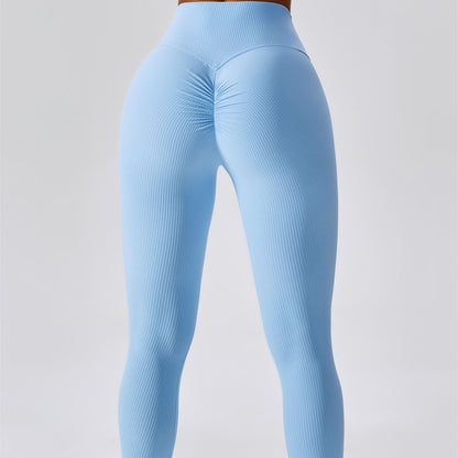 Ribbed Scrunch Butt Leggings