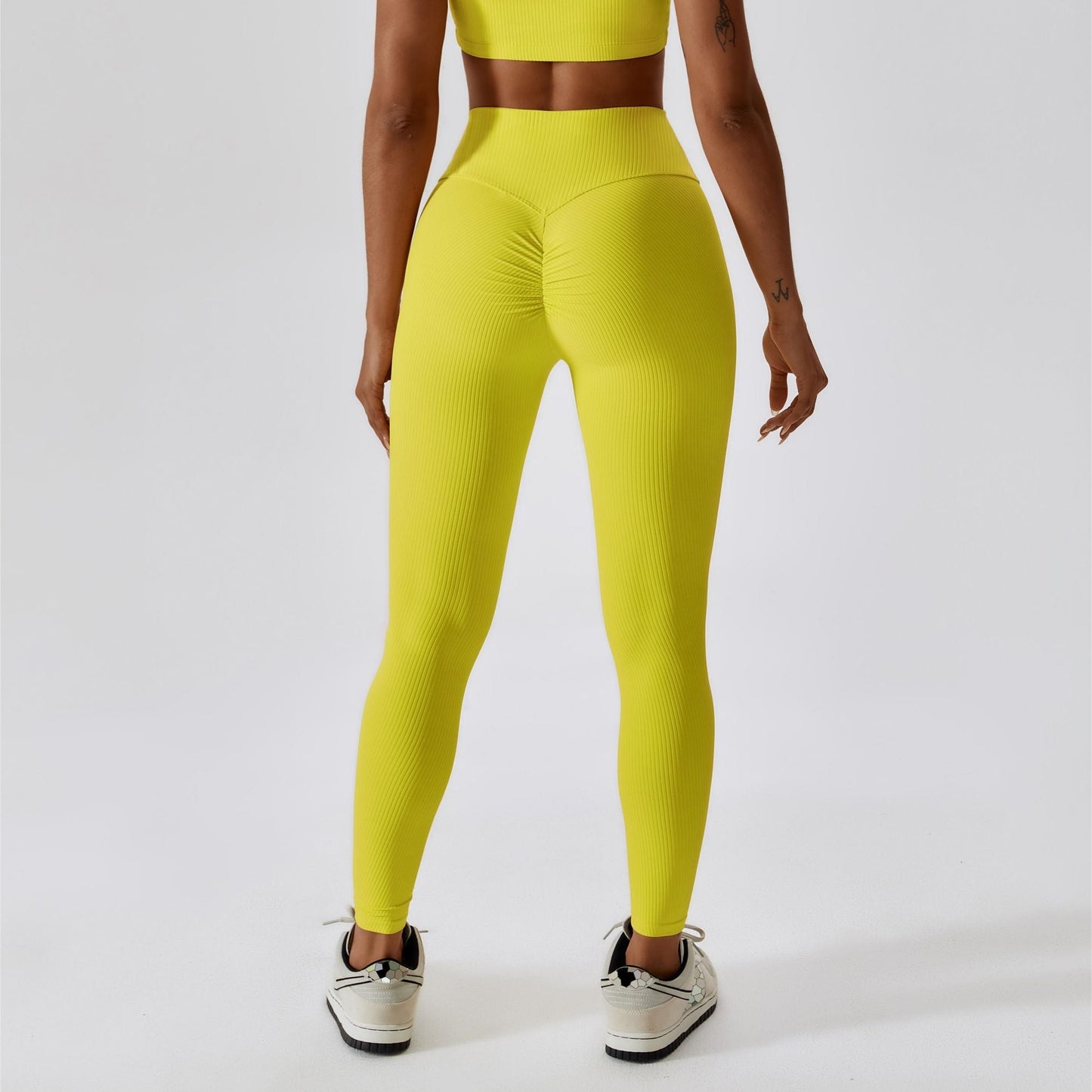 Ribbed Scrunch Butt Leggings